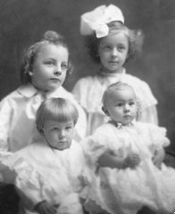 L-R (Back) Irwin and Lorraine, (Front) Raymond and Elinor