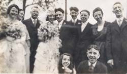 Charles Clifford and Margaret (Eiden) Yost wedding