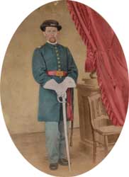 Albert Gunn Yost in Civil War uniform