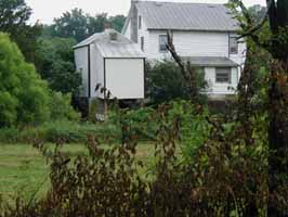 Isaac Yost fulling mill and house