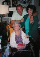 Tom and Judy Yost with his mother, Meta Sands Yost