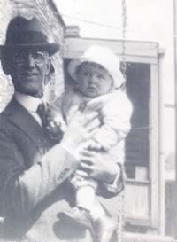 Charles Clifford Yost, Jr. with Grandfather Eiden