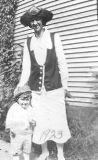 Charles Yost with mother, Margaret (Eiden) Yost